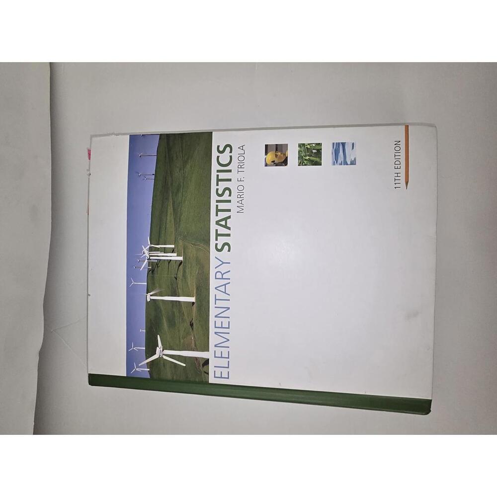 Elementary Statistics by Mario F. Triola (2008)